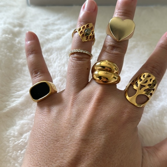 Stainless steel rings bundle - Picture 3 of 3